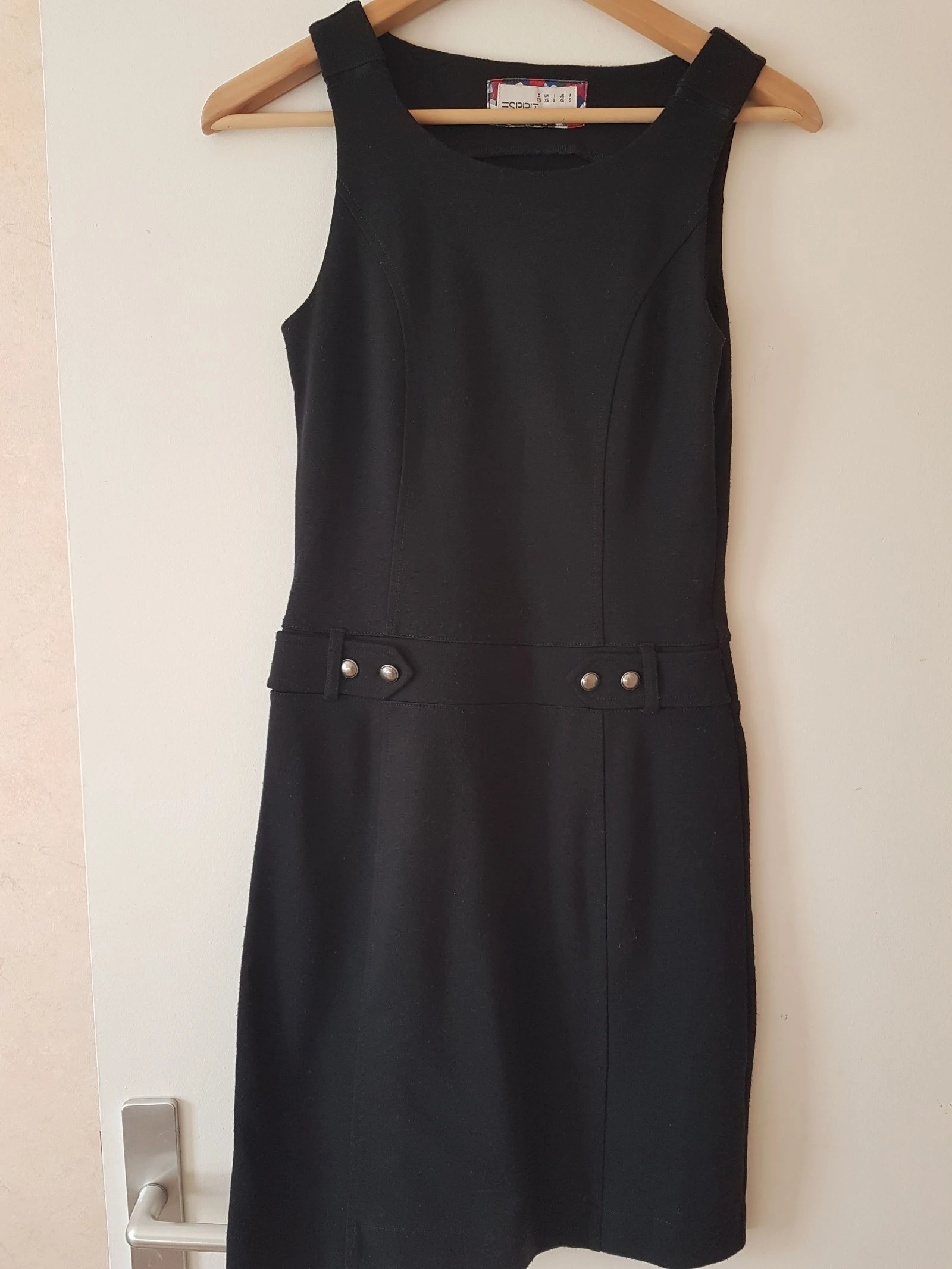Robe noire soirée 36 esprit automne hiver pepite soirée chic quasi neuve
